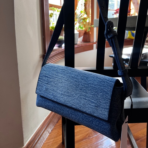 Mango - Denim shoulder bag - Picture 6 of 8